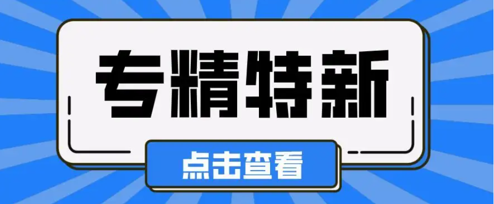 “小巨人”和省级“专精特新”企业申报准备好了吗？——申报条件须知