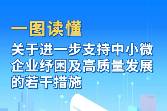 一图读懂：《关于进一步支持中小微企业纾困及高质量发展的若干措施》