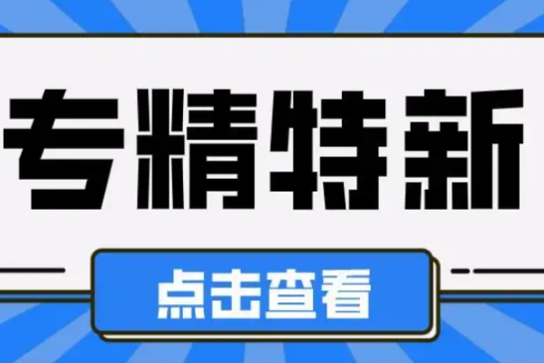 “小巨人”和省级“专精特新”企业申报准备好了吗？——申报条件须知