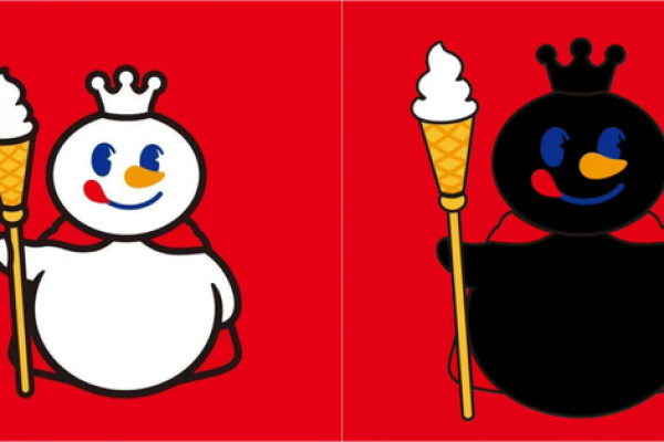 #蜜雪冰城黑化#上热搜，“雪王”商标能随便换颜色吗？